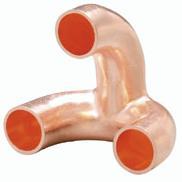 Copper Tripod (special tee, (copper tee, copper fitting)