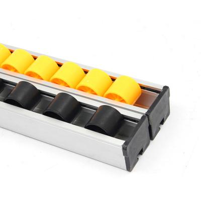DY-4433 Aluminum Alloy Roller Track With Wheel / Qualified Sheet Metal Roller Track