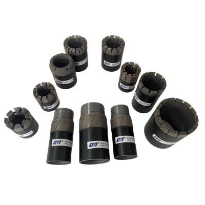 HQ3 PQ Diamond Reaming Shell With Straight Impregnation Pattern