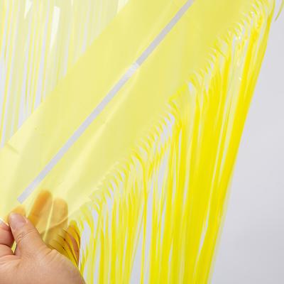 Custom PET Fluorescent Party Foil Curtain Backdrop Indoor Outdoor Festival Decoration Eco Friendly