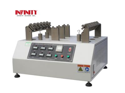Shoe Lace Abrasion Testing Machine Life Span , Din Abrasion Tester