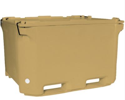 Rectangular Top Opening Rota Moulding Tanks Rotaplastic Insulated Fish Container