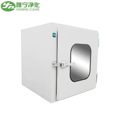 Common Cleanroom Pass Box Mechanical Interlock With Baking Lacquer Board Shell