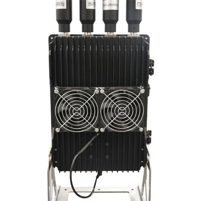4 Band Signal Suppression System 450-1500MHz 50W/Band For Drone Defense