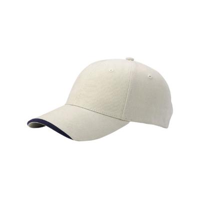 6 Panel Cotton Constructed Baseball Caps Low Profile Adjustable For Men Women