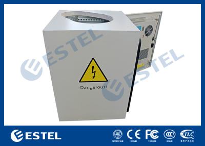 Anti - Corrosion Pole Mounted Cabinet With Shaped Hole Full Protection