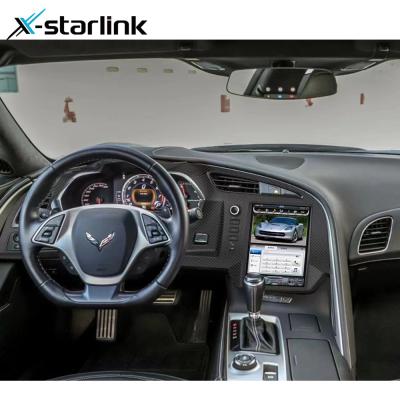 Chevrolet Corvette C7 Radio Carbon Fiber Frame 4+64G Navigation Android 12