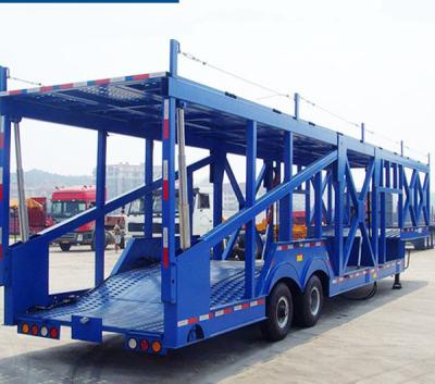 ADR certified car trailer, 7 car transport trailer
