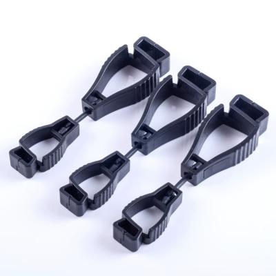 Wholesale Safety Glove Clips Metal Hook Plastic Glove Clips for Work Glove Holder