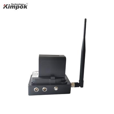 Removeable Battery COFDM Wireless Video Transmitter for Emergency AES 128 bits Encryption Low Latency COFDM Modulation