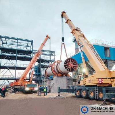 Industrial 2-46t/h Nickel Ore Rotary Dryer with Advanced Drying Technology