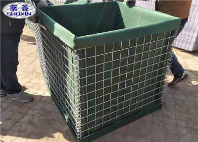 Welded Defensive Bastion Barriers Army Defensive Wall Simple Operation Weather Proof