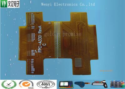 High Precision Gold finger 1 OZ Copper 0.3mm thickness 2 layer Flexible Printed Circuit