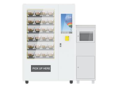 Smart Cake Yogurt Salad Vending Machine With Wooden Outlook / Elevator System