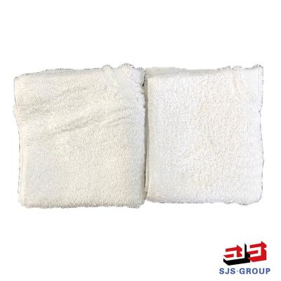 Heavy duty 10Kg 25Kg Super absorption Cotton Rag Cut Used Towels Cotton Wiping Rags 25Kg Package White Towel Rags