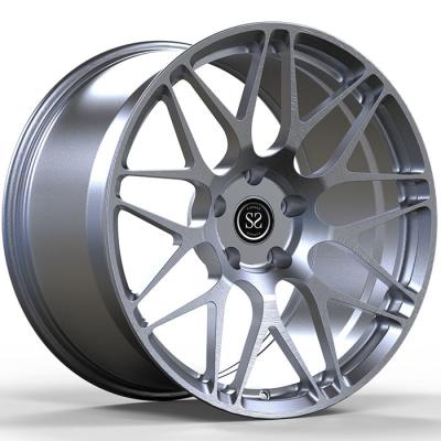 Clear Brushed Face 1 Piece Forged Wheels in 16