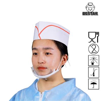 ODM Disposable Chef Hats Paper Forage Hat For Bakery And Cuisine