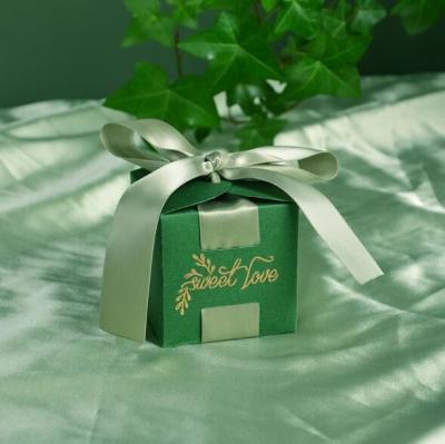 Wedding Desktop Cardboard Gift Packaging Boxes For Chocolate  6x6x6cm